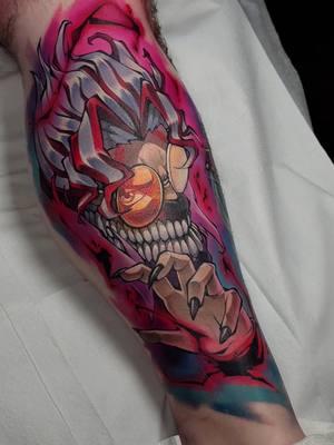 DAN da DAN Tattoo #dandadan #dandadantattoo #okarundandadan #okaruntattoo #okarun #tattoo #tattooasmr #animehalfsleeve #halfsleevetattoo #asmrkinda #asmr #anime #animetattoo 