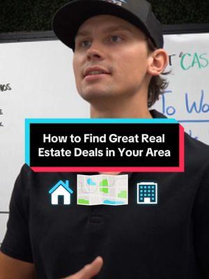 How to Find Great Real Estate Deals in Your Area🏘️👀 • DM Us “DEALS” to Build Wealth Through Real Estate📲 #realestate #deal #area #distress #property #business #industrial