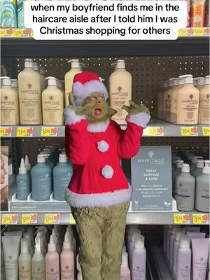 I mean… I deserve gifts too, right?! #CapCut #whatisupmyguy #grinch #grinchmas #grinchtiktok #hairitagehairtok #christmasshopping #holidayshopping #christmasgiftideas #trending #hairitage #foryoupage #fypシ゚viral 