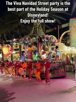 The Viva Navidad Street Party encapsulates everything the Holiday Season is about. It’s a beautiful celebration that celebrates culture, community, togetherness, and love. Have you seen the Viva Navidad Street Party at Disneyland? #vivanavidadstreetparty #disneyland #disneylandcaliforniaadventure #disneyfyp 