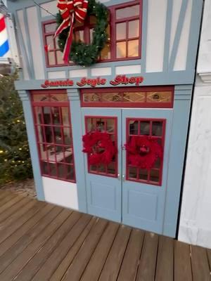 It's time for Holiday Haircuts! 🎄🎅🏻 These two new play houses were added to the @Schellville__ tiny Christmas town display! Be sure to visit for some holiday cheer, and to get a fresh style before the holidays. #illiputplayhomes #lilliput #imaginativeplay #customplayhouse #playhouse #christmasvillage #playtown #playvillage #holidaycheer