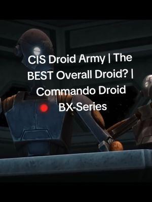 "CIS Droid Army | The BEST Overall Droid? | Commando Droid BX-Series | Star Wars" --- Description: The BX-Series Commando Droid may be the best overall soldier in the CIS Droid Army. Discover how this deadly droid functioned, why it was so effective at hunting Clone Troopers, and how its legacy continued beyond the Clone Wars. Compare it to other Star Wars droids and see highlights of its appearances in The Clone Wars TV show. Credits: MetaNerdz Lore on YouTube. --- Hashtags: #CommandoDroid #BXSeries #CISDroidArmy #StarWarsDroids #CloneWars #StarWarsLore #StarWarsBreakdown #SeparatistDroids #StarWarsAnalysis #StarWarsTech #GalacticRepublic #CloneTroopers #StarWarsPrequels #StarWarsVehicles #CloneWarsTVShow #BattleDroids #StarWarsUniverse #StarWarsNerd #StarWarsFandom #StarWarsHistory #DroidArmy #StarWarsCombat #MetaNerdzLore #SciFiLore #StarWarsComparisons #StarWarsHighlights #StarWarsCanon 