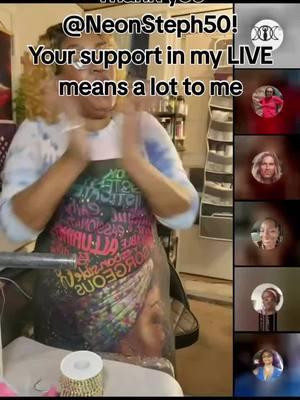 NeonSteph50, thank you for the incredible support in my LIVE! I will keep creating better LIVE content! @NeonSteph50 #livegift #giftambassador #fullofbeans #hatandmustache #festcrown #rosietherosebean 