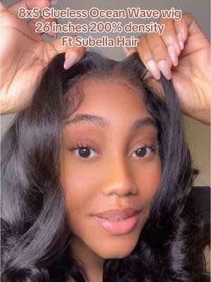 I love this HAIRRRRRRRRR😍😍😍😍😍 @Subella Hair  #subellahair #subellahairreview #subellagluelesswig #oceanwavewig #fyp #TikTokShop #tiktokshopwigs #tiktokshopholidayhaul #hdwiginstall #domyhairwithme #wiginfluencer #tiktokshopsale #holidayhauls 