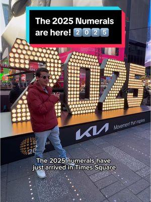 @Times Square NYC just had an unveiling ceremony for the 2025 numerals powered by @Kia America and they can now be seen through December 22nd. Perfect time to adventure to take a photo! Afterwards, at 7am on 12/23/24, the numerals will go up to One Times Square. 📍 Duffy Square (Around Broadway and W 47th St) ⏰ 12/18/24 - 12/22/24 🎊 Don’t miss the Wishing Wall presented by @Planet Fitness nearby to write your wish on a piece of confetti that will be used during the NYE celebration (final day is 12/28/24 before the Confetti Test on the 29th). 💎 Tomorrow (12/119/24) is the first ever Preview of the Crystal VIP experience starting at 11am where a limited number of guests can take home and replace the crystals that are used for the Times Square Ball. This is a priceless opportunity to keep a part of an iconic NYC installation. ✅ Stay tuned for more NYC happenings & adventures! #2025numerals #2025 #timessquarenyc #duffysquare #nychappenings #nycnews #nyccontentcreator #nycnewyearseve #nycadventures #nycevent #wishingwall #nye2025 