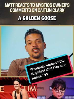 “Probably some of the stupidest sh*t I’ve ever heard.” Matt addresses the recent criticism from Washington Mystics owner Sheila Johnson regarding #CaitlinClark’s comments in her #TimeMagazine cover story. New episode of ALL THE SMOKE Unplugged just dropped on @allthesmoke.productions YouTube. #WNBA #Athlete #Basketball @Matt Barnes #AllTheSmoke #Unplugged