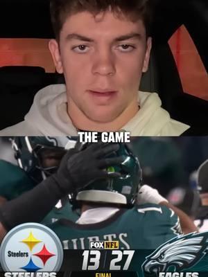 Cooper DeJean on Eagles' final drive vs Steelers 🔥 #cooperdejean #eagles #steelers #nflfootball #nflplayers #rearview