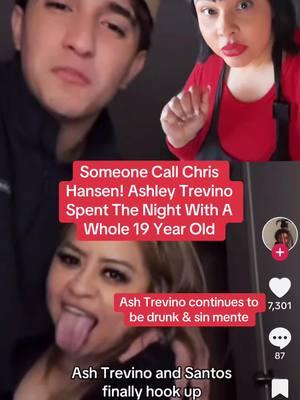 Before Anyone Defends The Situation For Them Both Being Legal Adults- please defer to my video on “Ash Trevino Lore”. Also EWWWWWW. This kid was her daughters crush…. #ashleytrevino #inmatehopper #santos #fyp #chrishansen #problematic #badmomsoftiktok #MomsofTikTok #latinastiktok #omg #livestream #battles 