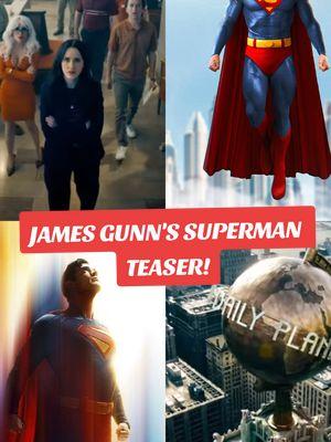 James Gunn's Superman teaser is already breaking the internet! #superman #jamesgunnsuperman #dcsuperman #dcu #jamesgunn #greenscreen #greenscreenvideo 