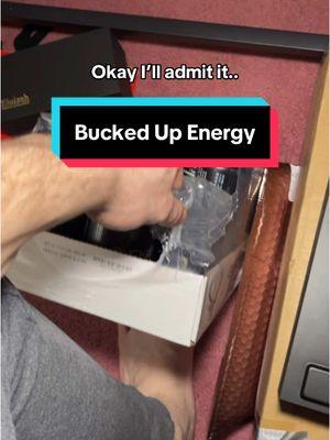 I need some energy.. so i go bucked up #energy #energyboost #energydrink #energydrinkaddicts #woke #wokeaf #energyhealing #tiktokmademebuyit #buckedup #caffeine 