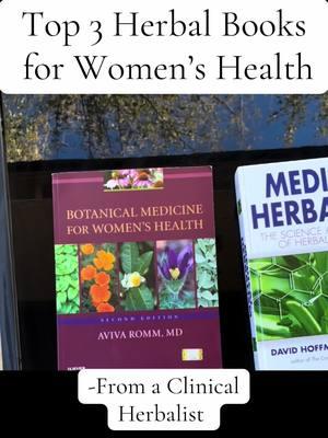 #herbsforwomen #herbalismforwomen #womenshealth #herbsforpcos #naturalpmsremedies #herbalism #fyp #botanicalmedicine #booksforwomen 