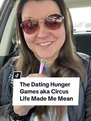 The Dating Hunger Games is, as Taylor Swift would say, the circus life that made me mean! May the odds be ever in our favor. #theuglyfriend #thedatinghungergames #datinghungergames #thedatinggame #thedatingstandard #datinginyour30s #datingasawoman #datinglife #datinglifebelike #datingbelike #datingtips #datingstorytime #datingadviceforwomen #datingtipsforwomen #femaleempowerment #womenhelpingwomen #maytheoddsbeeverinyourfavor #wefoundloveinahoplessplace #lookingforlove #whosafraidoflittleoldme #taylorswift 