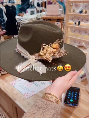 We LOVE making these for you guys!😍😍 #rancherhat #hatbar #boutiqueclothing #boutiqueowner #boutiqueshopping #boutiquelife #boutique #shopping #holidaycountdown 