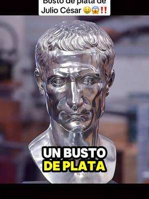 Busto de Plata de Julio César #elpreciodelahistoria #escultura #obradearte #antiguedades #coleccion #coleccionista #historychannel 