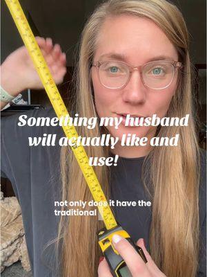 This digital tape measure is the gift my husband actually needed—and will actually use! Perfect for all those DIY projects we’ve got lined up. #PracticalGifts #TikTokMadeMeBuyIt  #DigitalTapeMeasure #DIYEssentials #TikTokShopFinds #GiftsForHim #DIYLife #GiftIdeas