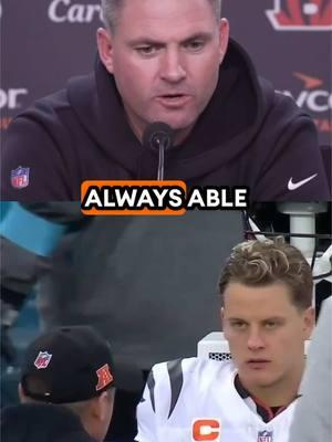 "People see videos and read into it however they want...great thing about us is we're always able to work through as a team anything that pops up...that's why we're able to keep this season on track...two game win streak with a lot left to play for." -Cincinnati Bengals coach Zac Taylor #cincinnatibengals #benglas #cincinnati #cincinnatibengalsfootball #bengalsfootball #joeburrow #joeburrowismydaddy #jammarchase #nfl #nflfootball #football #footballtiktok #bengalsnews #nflnews #nflupdates #nfltalk #zactaylor 