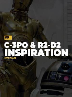 What was the inspiration for C-3PO and R2-D2? #StarWars #C3PO #R2D2 #SciFi #MovieInspiration #ClassicCinema