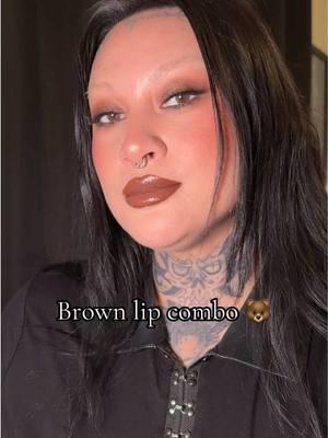 I LOVE brown lipstick and its been a while 🐻💄 @VIEVE Bark lipliner  @Necromancy Cosmetica Oh No Nancy (aff code MESSY) @ONE SIZE BEAUTY Rent Due lipliner @meltcosmetics x @Bailey sarian Judith lipstick + Saint lipgloss  #lipcombo #lipsticktutorial #makeuptutorial #brownlipcombo #makeupinspo #beautytips #meltcosmetics #vievemuse #necromancycosmetica #onesizebeauty #baileysarian 