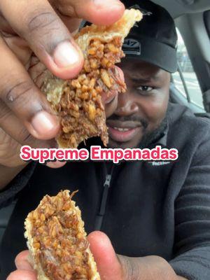 These Are The Most Underrated Empanadas In NYC @Supreme Empanadas  Order: Fried Lamb Chops Oxtail Empanada  Lamb Chop Empanada Jerk Chicken Empanada  #nycfood #caribbeanfood #jamaicanfood #empanadas #blackownedbusiness #fyp #nycrestaurants #blackowned #nyceats #nycfoodie #tastetest #foodcritic #foodreview #foodtiktok 