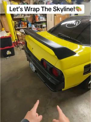 We’re almost done😩 @Ravoonyofficial #fyp #bayarea #moddism #moddismworldwide #carcommunity #carenthusiast #cars #carscene #nissan #skyline #r32 #gtst #gtr #jdm #colorchange #vinylwrap #wrapping #ravoonycarwrap #entertainment #pov #DIY #install #asmr #Lifestyle #goodvibes #positivity #godisgood 