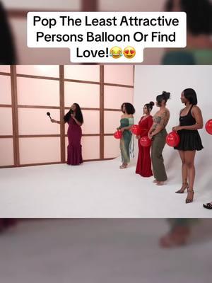 Pop The Least Attractive Persons Balloon Or Find Love!😂😍 #smashorpass #blinddating #date #dating #dateshow #foryou #singleladies #foryoupage #singleguy #gentleman #poptheballoon #speeddate 