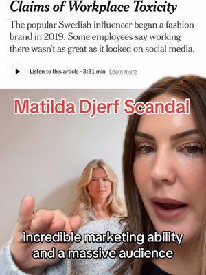 Not excusing it, but i dont think this should be shocking to us #matildadjerf #djerfavenue  #celebritybrands #influencers #rhode #skims #greenscreen 