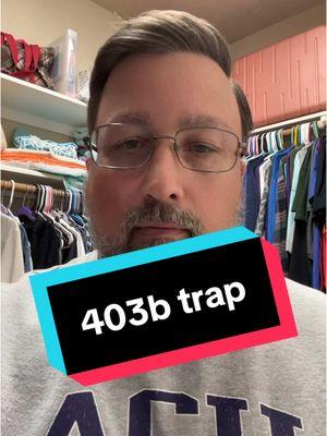 403b trap and what to do… #helptxteachers #teachers #403btrap #texasteacher #TRS 