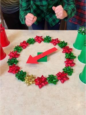 Christmas Bow Spinner Game! 🎁 #game #family #christmas #holiday 