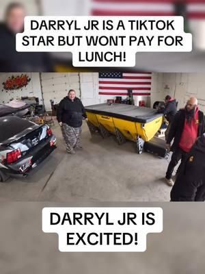 Darryl Jr is a Tiktok star but wont pay for lunch! #Concrete #ConcreteWork #RyanConcrete #ConcreteFinisher #Riddled #Contractor #Darryl #DarrylJr #Tiktok #Star 