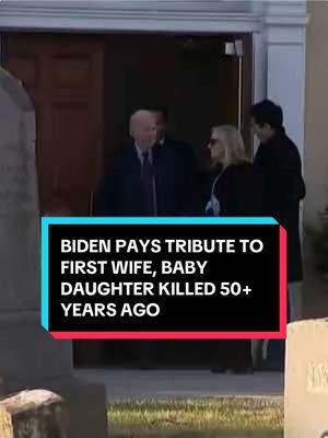 Biden Pays Tribute to First Wife and Baby Daughter Who Died in 1972 Crash President #joebiden paid tribute to his first wife and baby daughter this week over 50 years since they were both killed in a car crash in #Delaware. #news #newsweek