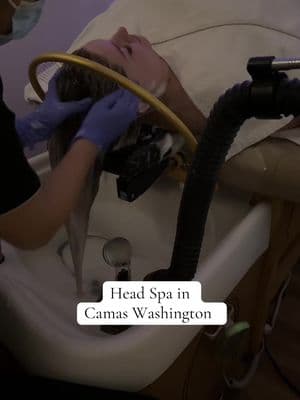 This head spa is in Camas Washington @May LiLy Head Spa #sahm #headspa #scalpspa #scalpmassage #haircare #SelfCare #Vlog #camas #washingtonstate 