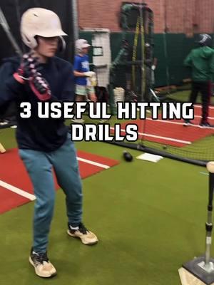 Open Hand Drill: Forces hitters to pull bottom hand through. Helps with swing path and top-hand dominant hitters who roll over. Extension Drill: Butt against the fence. Slow motion swing ensuring barrel doesn't hit fence before knob. Freeze when bat is flush against fence. Helps kids feel extension of top hand without the rollover.  Open Stance Drill: Start with toes just behind tee and facing where the pitcher would be. Gather then turn. Helps with shoulder tilt and getting barrel on plane deep in the zone.  #baseball#littleleague #legendsbaseball #travelball #MLB #speedball #littleleaguebaseball #fun #coaching #learning #hitting #training