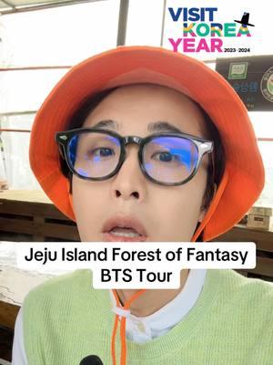 BTS Tour: Jeju Island Forest of Fantasy #bts #btsarmy #btstour #kenjitour #visitkorea #ImagineYourKorea #KTOxKenji #koreanwave #Hallyu