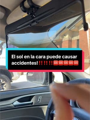 Safer, easier and very cheap! This car sun visor is very useful! #carsunvisor #sunshade #carsunshades #visorpolarizado #visor #caraccessories #cargadgets #polarizado #polarizedvisor #tiktokshopholidayhaul #christmasgift #newyearnewaura 