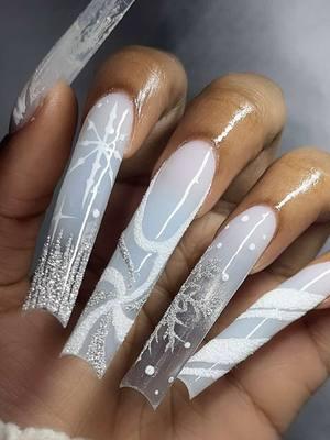 Frosty☁️❄️🤍✨    using Wisp of White polygel by @Makartt Official 🌬️   #polygel #polygelnails #polygelnail #polygeltutorial #polygelnailstutorial #polygeltips #polygelkit #popoffmethod #christmasnails #winternails #polygelextensions 