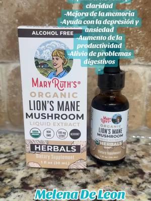 Tienes problemas enfocandote?  #lionsmanemushroom #melenadeleon #salud #depression #ansiedad #memoria #saludmental #paratiiiiiiiiiiiiiiiiiiiiiiiiiiiiiii #fyp #maryruthsorganics #vegan #organic 