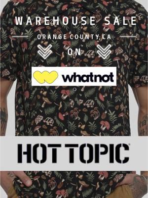 The apparel we continue to get from these companies is insane! Get low low prices on brand clothing NOW on our WhatNot listed in bio 🔝 Shopping Made Easy ~ #hotopic #liquidation #whatnot #value #cheapclothes #newdeals #downloadit #affordablefashion 