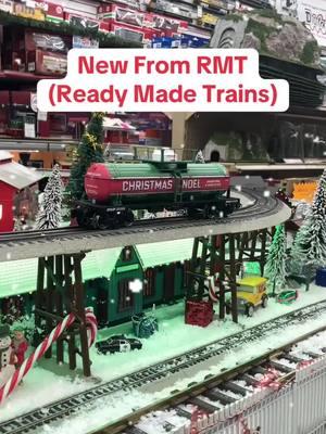 New from RMT, the O scale Christmas Noel tank car! Perfect for your North Pole Railroad! ☕ Order today at TrainWorld.com! https://tinyurl.com/d6v2xvyc #rmt #readymadetrains #oscale #tankcar #tanker #rollingstock #christmas #trainworld #trainland #modeltrains #trains #modeltrain #modeltrainlayout #modeltrainhobby #railfan #toytrain #toytrains #trainset #trainsets #ridewithtrainworld