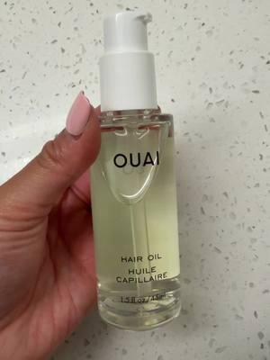 ✨ Transform Your Hair Routine with Ouai Hair Oil! ✨ Looking to elevate your haircare routine? The Ouai Hair Oil is a game changer! This lightweight yet powerful oil is perfect for all hair types, from curly to straight, and helps nourish, smooth, and add shine without weighing down your locks. 🌿 Key Ingredients: 	•	Tsubaki Oil: Known for its rich, moisturizing properties that help prevent hair breakage and promote overall health. 	•	Jojoba Oil: Helps hydrate and protect your hair, leaving it feeling soft and silky. 	•	Vitamin E: A powerful antioxidant that promotes hair strength and shine. 💧 Why We Love It: 	•	Protects hair from heat damage up to 450°F. 	•	Lightweight formula that doesn’t leave a greasy residue. 	•	Adds a subtle, fresh fragrance to your hair. 	•	Perfect for smoothing frizz, sealing split ends, and adding shine! Whether you apply it to damp hair for moisture or use it as a finishing touch for glossy, smooth strands, Ouai Hair Oil is a must-have in your beauty arsenal. 🌟 Pro Tip: A few drops go a long way—just a small amount is enough to make your hair feel soft and rejuvenated! #HairGoals #OuaiHairOil #HealthyHair #ShinyHair #BeautyEssentials #FrizzFreeHair #ouaipartner #ouaihairproducts 