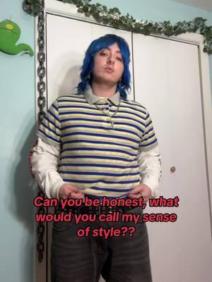 Not that labels matter, but I am curious 👀 #queerstyle #nonbinaryfashion #nonbinarystyle 