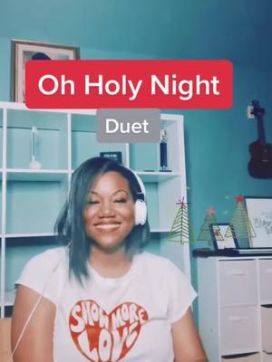 Will you duet with me 🎙️#singingduet #singalong #christmas #christmasmusic #oholynight #ohholynight #singtok #singwithme #duetwithme #piano #karaoke #pianocover #pianokaraoke #singers 