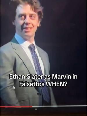 I unironically need this revival  #ethanslater #arianagrande #wicked #wickedmovie #christianborle #broadway #falsettos #theatre 