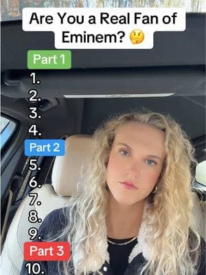 How many Eminem songs do you know?? 🤔 #songchallenge #musicchallenge #howmanysongsdoyouknow #eminem #eminemrap 