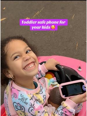 I got my daughter a #toddlerphone thats safe for kids to use, it has lots of learning games & activities, a camera, music & it can read them stories. No internet & No youtube so this is PERFECT 🥰for children to play with. They have boy versions as well. Its on sale right now on #TikTokShop u can shop on my #showcase to see the different options they have. This is a great #christmasgift for any #toddler in your life ☺️ #toddlermom #MomsofTikTok #christmasgiftideas #kidsoftiktok #toddlersoftiktok #toysmartphone #kidsmartphone 