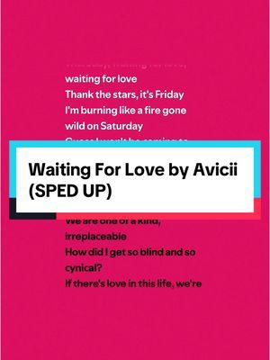 #waitingforlove by @Avicii ( #fullsong #spedup ) #avicii #waitingforloveavicii #aviciiwaitingforlove #dancemusic #dancesong #electronicmusic #electronicsong #lyrics #lyricvideo #lyricsmusic #spotify #musics #song #songrecommendations #fypシ゚viral🖤tiktok #audio #turnthatshitup #musicfyp #spedupsounds #spedupaudios #spedupsongs #speedsongs #speedupsongs #speedupsounds #speedupaudios #speedaudios #speedsounds #2015music #2015songs #throwbackmusic #throwbacksongs 