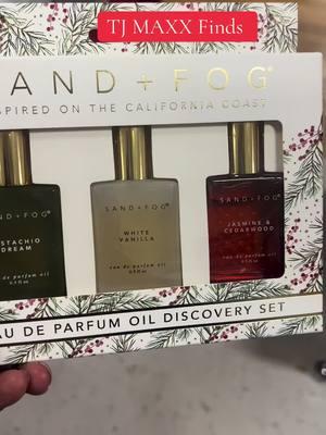 I found these Sand & Fog gift sets at TJ Maxx today. #perfume #perfumetiktok #perfumetok #sandandfog #giftsets #giftideas #vanillagirl 