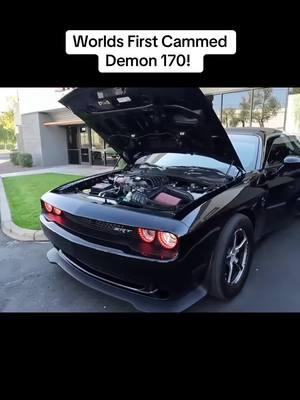 Sounds way better in person i bet #demon170 #hellcat #supercharger #superchargerwhine #carlovers #carsontiktok #v8 