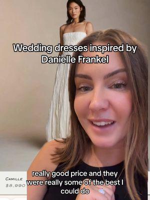 My whole library is just screenshots of bridal outfits at this point! #daniellefrankel #greenscreen #bridetok #bridetobe #weddingdress #bridal 