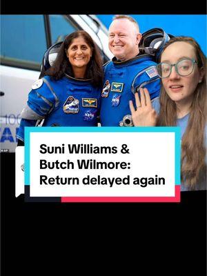 Replying to @Caroline 🎤🐍🖤✨️📚🍉 #greenscreen #nasa #iss #suniwilliams #butchwilmore