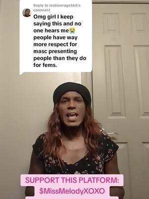 Replying to @lesbianrage365 #transwomenarewomen #transwoman #transwomen #feminine #feminineenergy #feminineembodiment #fempower #fempowerment #femininejourney #feminineempowerment #nonbinaryfemme #transfemme #transfemmes #blacktransfemme #blacktranswoman #blacktranswomen #transwomenofcolor 